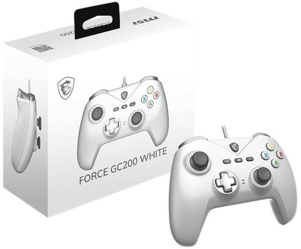 MSI Gaming Controller | FORCE GC200 WHITE | White