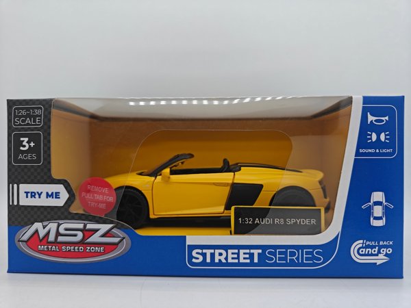 MSZ Μοντέλο χύτευσης Audi R8 Spdyer, κλίμακα 1:32