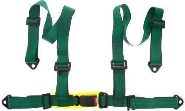 MTuning_F Ζώνες Ασφαλείας 4 Σημείων 2" Green, Αγωνιστικές Ζώνες Αυτοκινήτου, Πράσινες