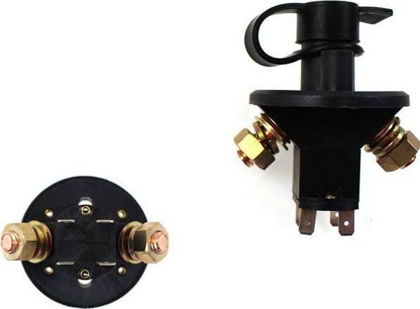 MTuning_F Κύριος Διακόπτης Ρεύματος 12-24V 200A-1000A, Διακόπτης Μάζας Τύπου Hebel, 4 Οπών