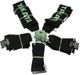 MTuning_F Ζώνες Ασφαλείας 5 Σημείων Takata Replica, 3" Black, Αθλητικές Ζώνες Αυτοκινήτου