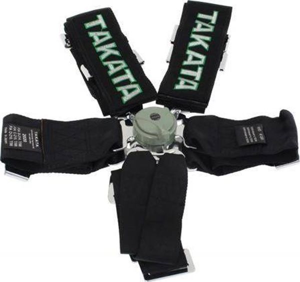 MTuning_F Pasy sportowe 6p 3" Black - Takata Replica