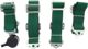 MTuning_F Ζώνες Ασφαλείας 4 Σημείων 2" Green - Racing Harness