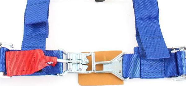 MTuning_F Ζώνες Ασφαλείας 4 Σημείων 2" Μπλε - Sport Harness για Αυτοκίνητο