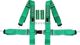 MTuning_F Ζώνες Ασφαλείας 4 Σημείων 3" Green - Takata Replica