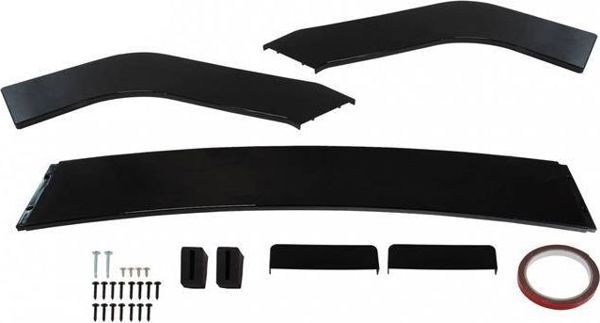 MTuning Universal Splitter Προφυλακτήρα 3 Τεμαχίων, ABS, Μαύρο