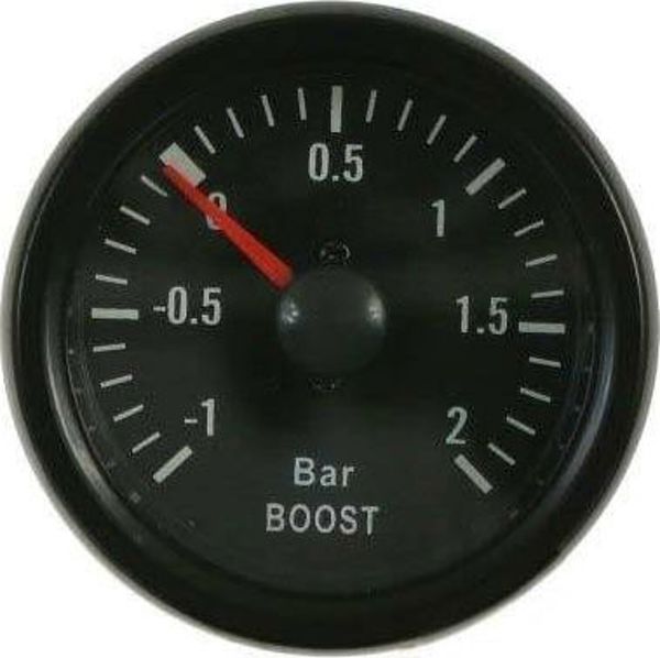MTuning_F Turbo Boost Gauge VDO Look – Αναλογικό Όργανο Μέτρησης Πίεσης Turbo 52mm