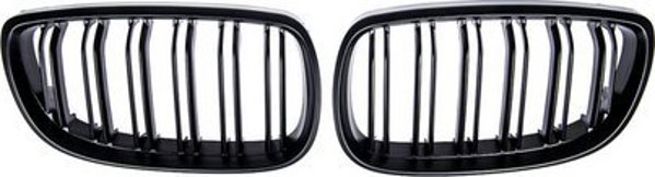 MTuning Δίφυλλη Σπορ Μάσκα Matt Black για BMW 3 E92 E93 πριν Λίφτινγκ 2005-2010