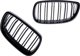 MTuning Δίφυλλη Σπορ Μάσκα Matt Black για BMW 3 E92 E93 πριν Λίφτινγκ 2005-2010