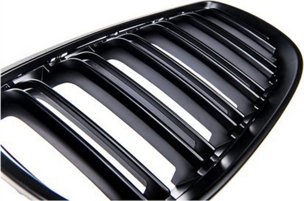 MTuning Δίφυλλη Σπορ Μάσκα Matt Black για BMW 3 E92 E93 πριν Λίφτινγκ 2005-2010