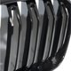 MTuning Μάσκα Μπροστινή Διπλά Πλευρικά Μέρη Gloss Black BMW X3 G01 F97 X4 G02 F98 Facelift 2021-Σήμερα