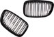 MTuning Sport Γρίλια Διπλή με Ράβδους Gloss Black για BMW 5 F07 2013-2017