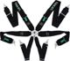 MTuning_F Pasy sportowe 6p 3" Black - Takata Replica harness