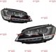 MTuning Σετ λαμπτήρων αλογόνου Chrome VW GOLF VII πριν από το λίφτινγκ 2013-2017 14058193 4099654031269