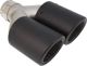 MTuning Διπλή Απολήξη Εξάτμισης Carbon XL, 2x89mm, Είσοδος 57mm, Ρυθμιζόμενη