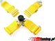 MTuning_F Ζώνες Ασφαλείας 4 Σημείων 3" Κίτρινες - Racing Safety Belts