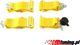 MTuning_F Ζώνες Ασφαλείας 4 Σημείων 3" Κίτρινες - Racing Safety Belts