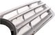 MTuning Grill sportowy Gloss Black & Silver MERCEDES C-Class W203 S203 2000-2007