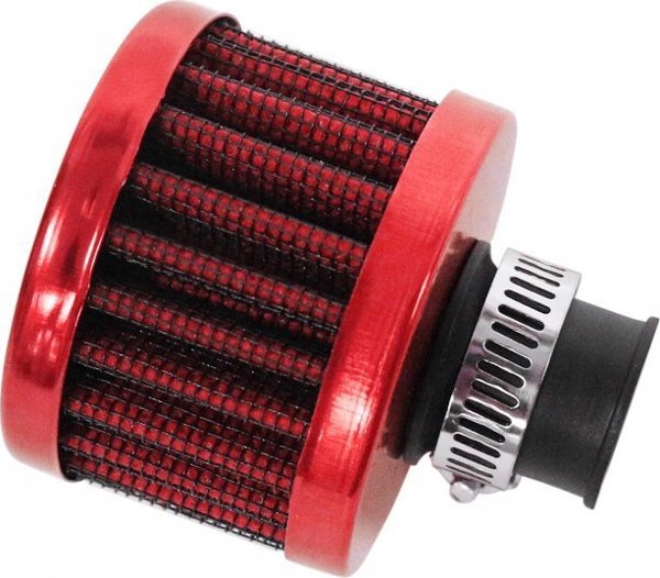 MTuning Filtr odmy 12mm Czerwony