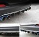 MTuning Προέκταση Πίσω Προφυλακτήρα με Διαχύτη, Universal Σχεδιασμός, Μαύρο
