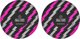 Muc-Off Muc-Off Καλύμματα Δισκόφρενων, προστατευτικό καπάκι (μαύρο/ροζ)
