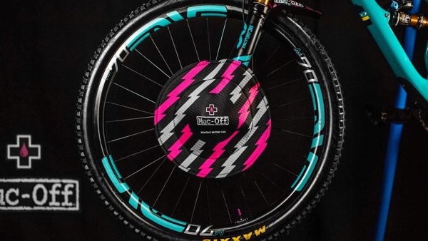 Muc-Off Muc-Off Καλύμματα Δισκόφρενων, προστατευτικό καπάκι (μαύρο/ροζ)