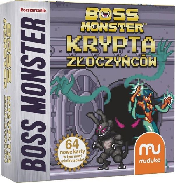 Muduko Boss Monster: Vault Of Villains - Επιτραπέζιο Παιχνίδι Επέκταση, Κρύπτη Κακοποιών
