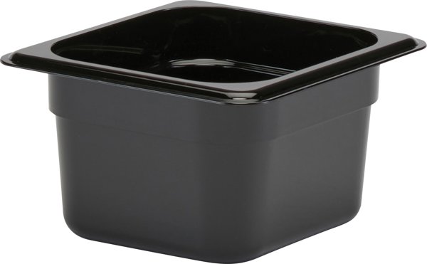 Cambro Καντίνα Πολυκαρβονική 1/6GN 1.5L 17.6x16.2x10cm Μαύρη