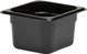 Cambro Καντίνα Πολυκαρβονική 1/6GN 1.5L 17.6x16.2x10cm Μαύρη