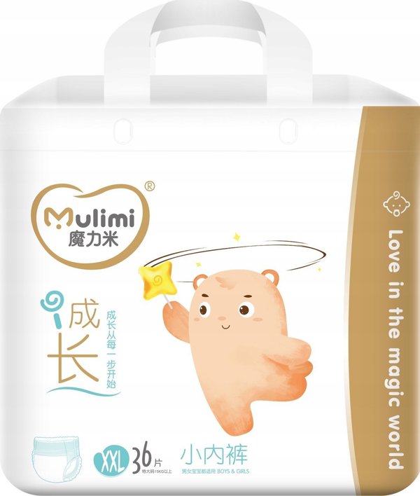MULIMI Πάνες-βρακάκια MULIMI Pull-ups XXL, 15+kg, 36 τεμ