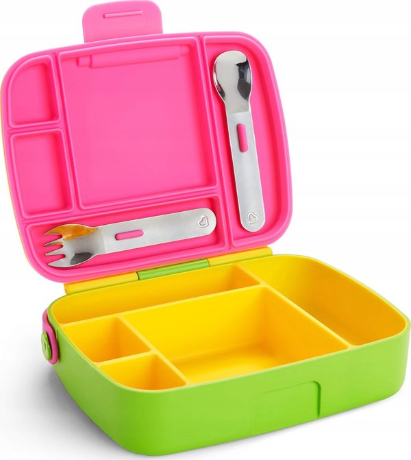 Munchkin Munchkin κουτί μεσημεριανού με διαχωριστικά Bento Box, κίτρινο 13413288 5019090125314