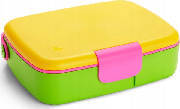 Munchkin Munchkin κουτί μεσημεριανού με διαχωριστικά Bento Box, κίτρινο 13413288 5019090125314