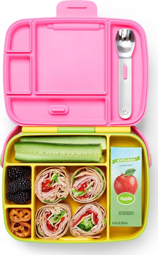 Munchkin Munchkin κουτί μεσημεριανού με διαχωριστικά Bento Box, κίτρινο 13413288 5019090125314