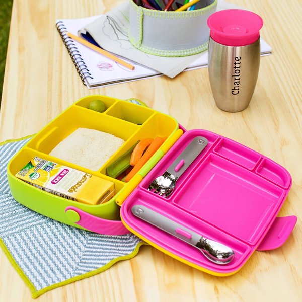 Munchkin Munchkin κουτί μεσημεριανού με διαχωριστικά Bento Box, κίτρινο 13413288 5019090125314