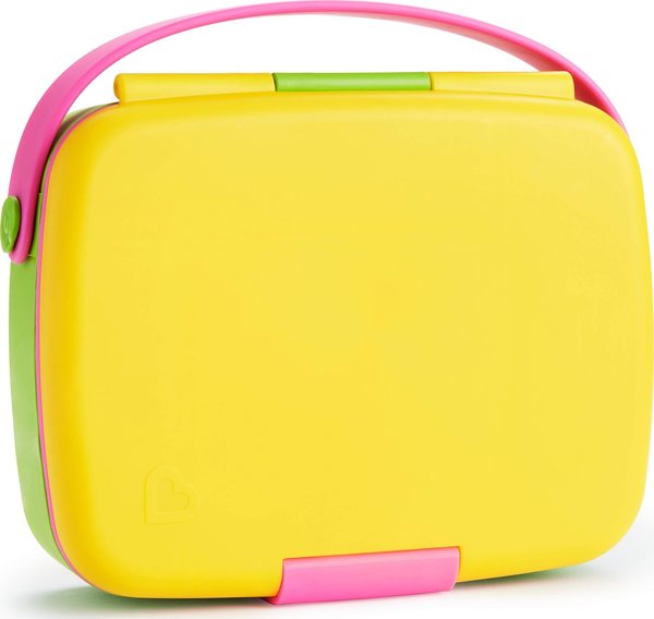 Munchkin Munchkin κουτί μεσημεριανού με διαχωριστικά Bento Box, κίτρινο 13413288 5019090125314