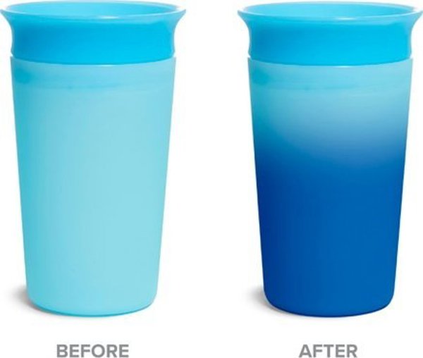 Munchkin MUNCHKIN color changing cup MIRACLE, blue, 266 ml, 12m+, 051867