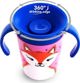 Munchkin Κύπελλο χωρίς διαρροές 360 Eco Wildlove Εκπαιδευτικό Αλεπού 177ml ροζ