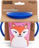 Munchkin Κύπελλο χωρίς διαρροές 360 Eco Wildlove Εκπαιδευτικό Αλεπού 177ml ροζ