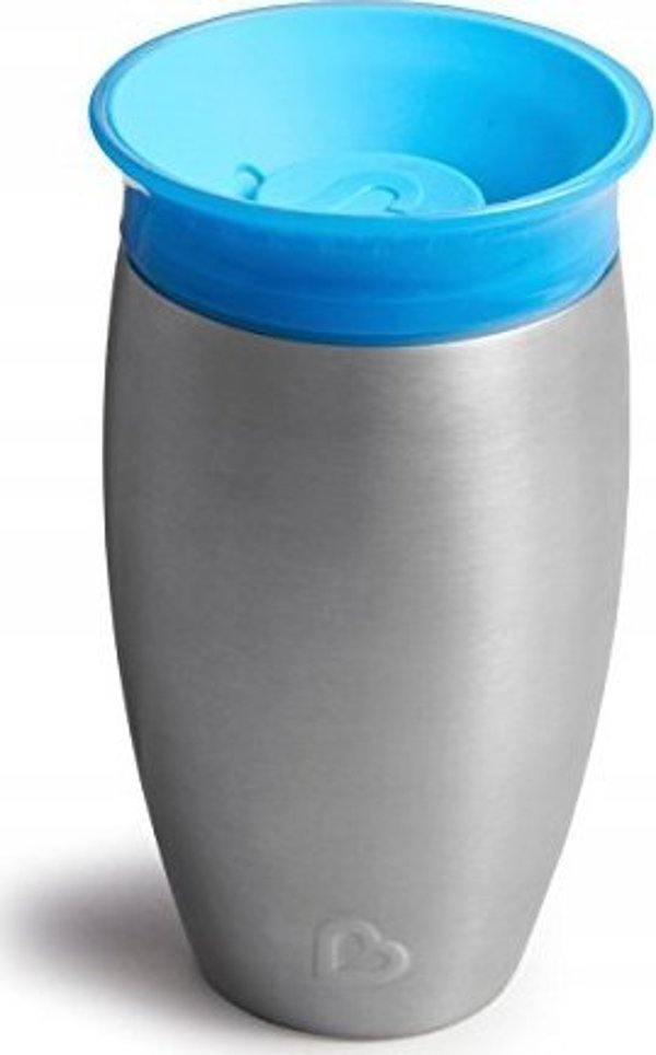 Munchkin MUNCHKIN ανοξείδωτο κύπελλο, Miracle 360, μπλε, 12 μηνών+, 296ml, 01245001