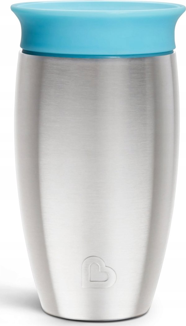 Munchkin MUNCHKIN ανοξείδωτο κύπελλο, Miracle 360, μπλε, 12 μηνών+, 296ml, 01245001