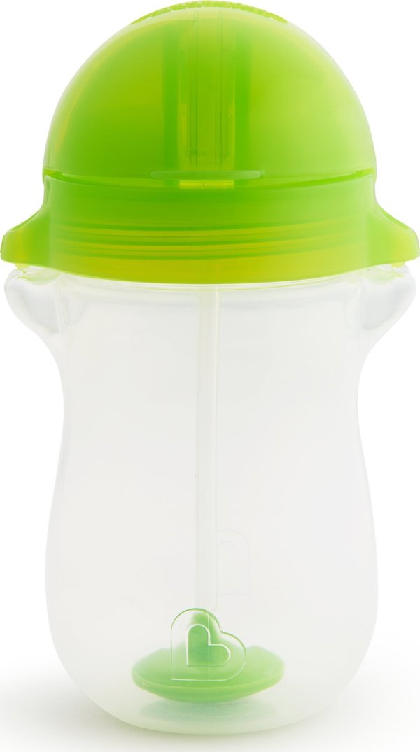 MUNCHKIN Any Angle Straw Cup, Green, 12m+, 296ml, 90118