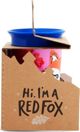 Munchkin Κύπελλο χωρίς διαρροές 360 Eco Wildlove Αλεπού 266ml ροζ