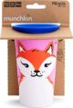 Munchkin Κύπελλο χωρίς διαρροές 360 Eco Wildlove Αλεπού 266ml ροζ