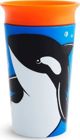 Munchkin Κύπελλο χωρίς διαρροές 360 Eco Wildlove Όρκα 266ml μαύρο