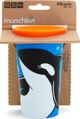 Munchkin Κύπελλο χωρίς διαρροές 360 Eco Wildlove Όρκα 266ml μαύρο