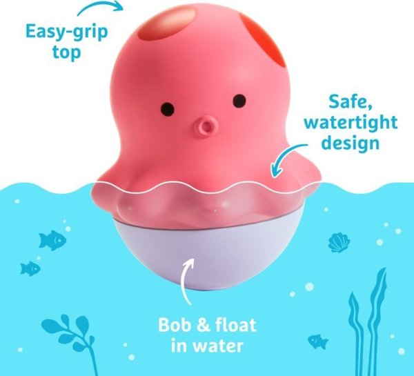 Munchkin MUNCHKIN παιχνίδια μπάνιου, Bath Bobbers, 6 μηνών+, 3 τεμ., 90267