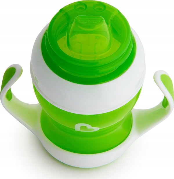 Munchkin MUNCHKIN Gentle Transition Trainer Cup, 4m+, 118ml, green, 05178501WWW