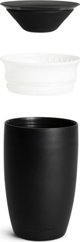 Munchkin MUNCHKIN 10oz Black and White Sippy Cup, Mixed case 12m+, 90314