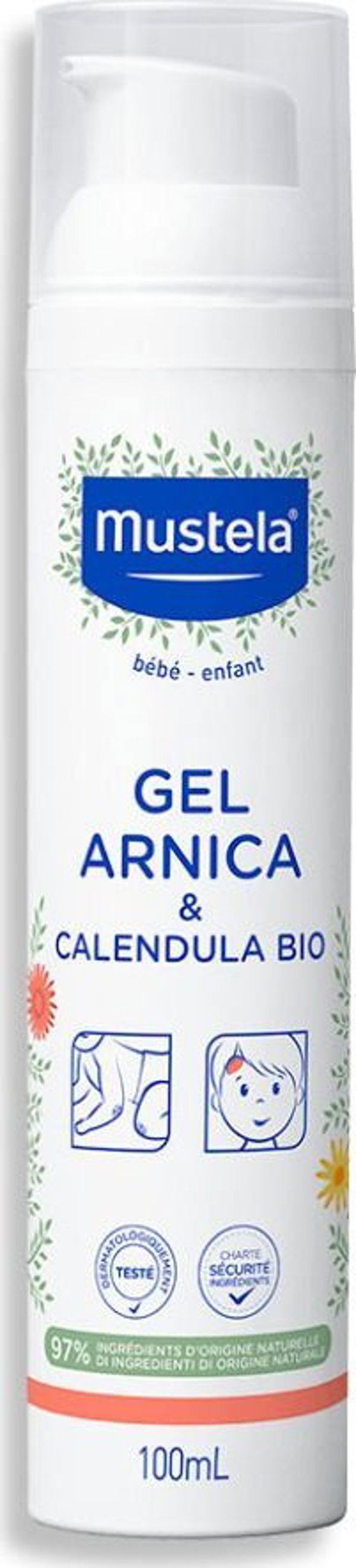 Mustela MUSTELA_Bebe Enfant Organic Arnica&amp|Calendula Gel καταπραϋντική δροσιστική γέλη 100ml