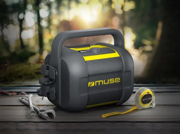 Muse | Ραδιόφωνο Bluetooth Εργοταξίου | M-968 BTY | 40 W | Bluetooth | NFC χαρακτηριστικά